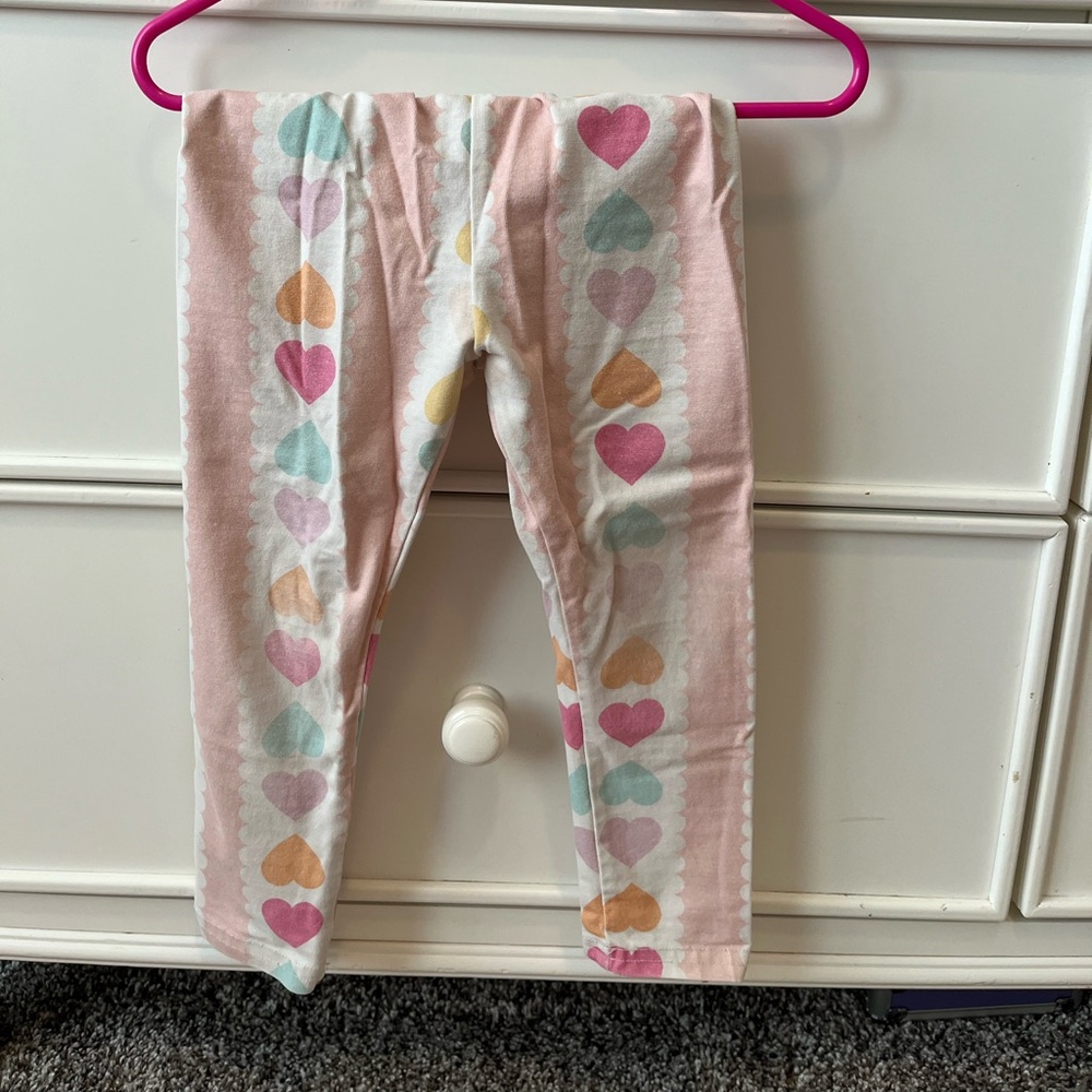 SweetHoney Pink Heart Leggings